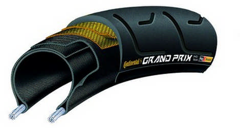Continental - 28-559 Grand Prix 26x1 1/8 fekete/fekete, Skin hajtogathat�s